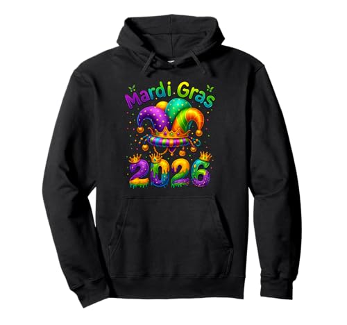 Fasching 2026 Narren Happy Karneval Fasching Karneval Herren Damen Pullover Hoodie von Happy Mardi Gras Carnival 2026 Apparel For Family