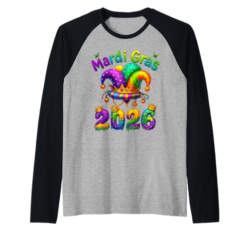 Fasching 2026 Narren Happy Karneval Fasching Karneval Herren Damen Raglan Fasching 2026 Narren Happy Karneval Fasching Karneval Herren Damen Raglan von Happy Mardi Gras Carnival 2026 Apparel For Family