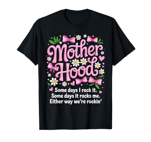 Mutterschaft Kokette Schleife Retro Mutterschaft Lustige Mama sarkastisch T-Shirt Mutterschaft Kokette Schleife Retro Mutterschaft Lustige Mama sarkastisch T-Shirt von Happy Mother's Day Outfit Collection.