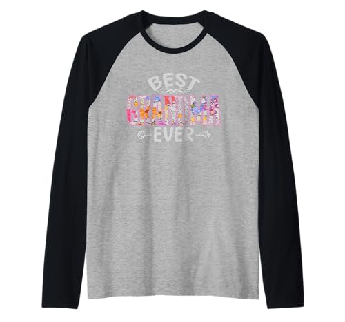Blumen Muttertag Lustig Beste Oma Ever Männer Frauen Kinder Raglan von Happy Mothers Day Best Mom Ever