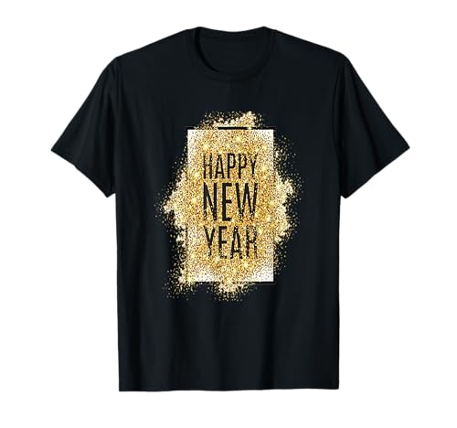 Happy New Year 2025 New Years Eve Silvester T-Shirt, Herren, Schwarz, S, Klassisch, V-Ausschnitt, Kurzarm Happy New Year 2025 New Years Eve Silvester T-Shirt, Herren, Schwarz, S, Klassisch, V-Ausschnitt, Kurzarm von Happy New Year 2025 New Years Eve