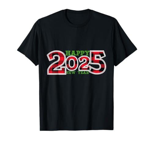 Frohes neues Jahr 2025 Plaid Silvester Männer Frauen Kinder T-Shirt Frohes neues Jahr 2025 Plaid Silvester Männer Frauen Kinder T-Shirt von Happy New Year Matching Family New Year