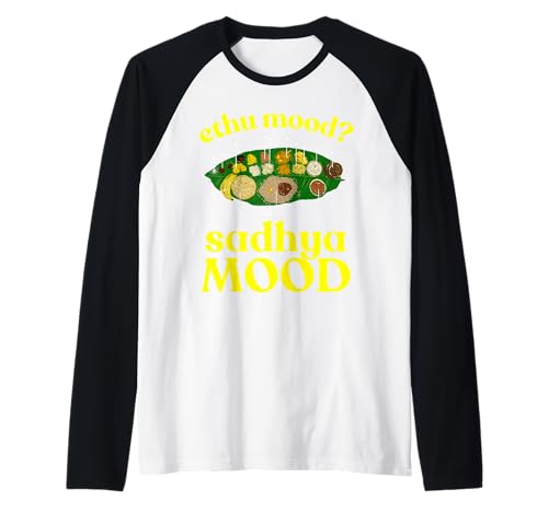 Onam Ethu Mood Sadhya Mood Coole Herren Damen Kinder Raglan Onam Ethu Mood Sadhya Mood Coole Herren Damen Kinder Raglan von Happy Onam Kerala Festival Holiday Shirt Tees