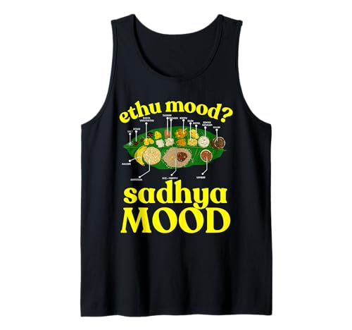 Onam Ethu Mood Sadhya Mood Coole Herren Damen Kinder Tank Top Onam Ethu Mood Sadhya Mood Coole Herren Damen Kinder Tank Top von Happy Onam Kerala Festival Holiday Shirt Tees