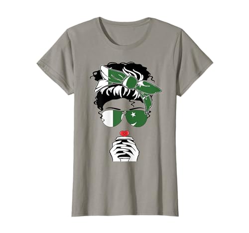 Coole pakistanische Kaffeetasse Mama Mama Mädchen Tante Pakistan Flagge Druck T-Shirt Coole pakistanische Kaffeetasse Mama Mama Mädchen Tante Pakistan Flagge Druck T-Shirt von Happy Pakistan Independence Day I Love Islamabad