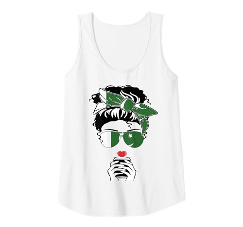 Damen Coole pakistanische Kaffeetasse Mama Mama Mädchen Tante Pakistan Flagge Druck Tank Top Damen Coole pakistanische Kaffeetasse Mama Mama Mädchen Tante Pakistan Flagge Druck Tank Top von Happy Pakistan Independence Day I Love Islamabad