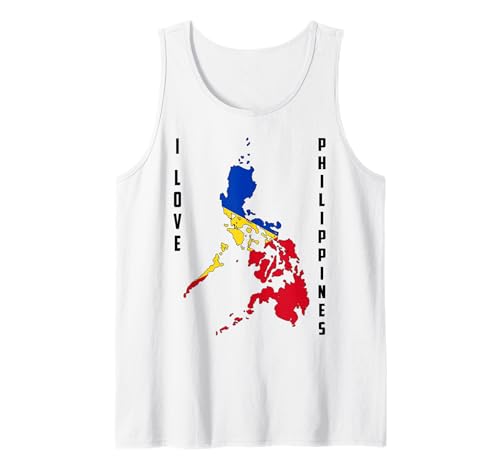 Hallo Manila, ich Liebe die philippinische Landkarte, Flagge, stolze philippinische Mama Tank Top Hallo Manila, ich Liebe die philippinische Landkarte, Flagge, stolze philippinische Mama Tank Top von Happy Philippines Independence Day I Love Manila