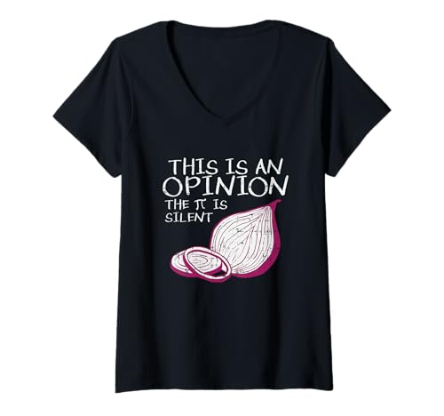 Damen Das ist eine Meinung The Pi is Silent Lustige Mathematik T-Shirt mit V-Ausschnitt Damen Das ist eine Meinung The Pi is Silent Lustige Mathematik T-Shirt mit V-Ausschnitt von Happy Pi Day & Funny Math Gifts