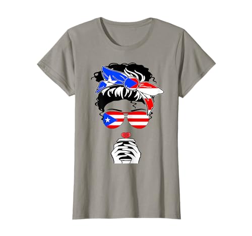 Coole Puerto Rican Coffee Mama Mom Girl Aunt Puerto Rico Flagge T-Shirt Coole Puerto Rican Coffee Mama Mom Girl Aunt Puerto Rico Flagge T-Shirt von Happy Puerto Rico Independence Proud Puerto Rican