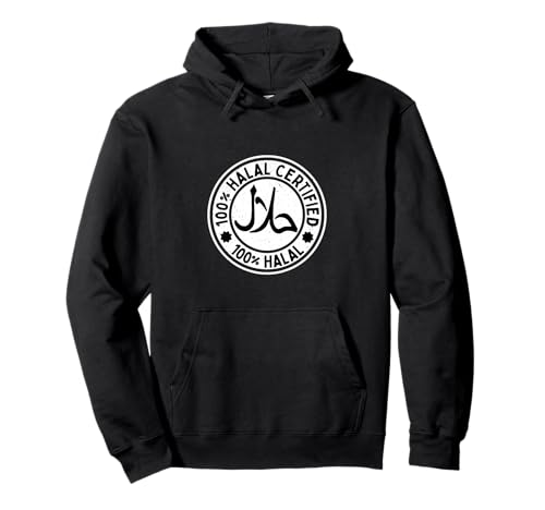 Lustige Halal Ramadan Frauen Männer Arabische Kalligraphie Pullover Hoodie Lustige Halal Ramadan Frauen Männer Arabische Kalligraphie Pullover Hoodie von Happy Ramadan Islam Religion Muslim Eid Gift Shop