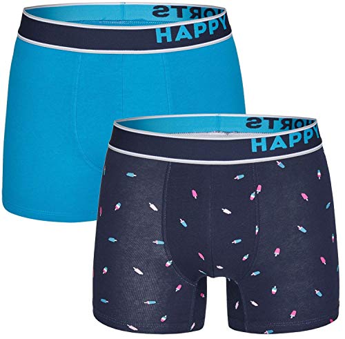 Happy Shorts 2 Pants Jersey Trunk Herren Boxershorts Boxer Popsicles - EIS am Stiel, Grösse:XL, Präzise Farbe:Popsicles - EIS am Stiel Happy Shorts 2 Pants Jersey Trunk Herren Boxershorts Boxer Popsicles - EIS am Stiel, Grösse:XL, Präzise Farbe:Popsicles - EIS am Stiel von Happy Shorts
