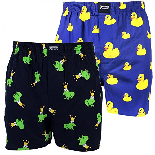 Happy Shorts 2 Webboxer Herren Boxer Motiv Boxershorts Design 15, Grösse:L - 6-52, Präzise Farbe:Design 15 Happy Shorts 2 Webboxer Herren Boxer Motiv Boxershorts Design 15, Grösse:L - 6-52, Präzise Farbe:Design 15 von Happy Shorts
