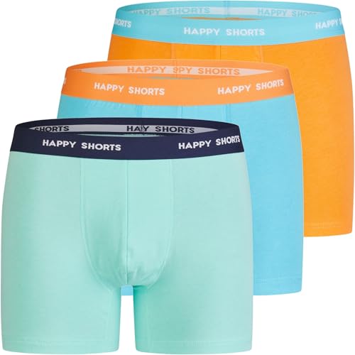 Happy Shorts 2er oder 3er Pack Herren Boxershorts, Trunks, Jerseys Farbwahl, Grösse:XXL, Farbe:3er Pack D09 Happy Shorts 2er oder 3er Pack Herren Boxershorts, Trunks, Jerseys Farbwahl, Grösse:XXL, Farbe:3er Pack D09 von Happy Shorts