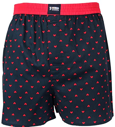 Happy Shorts American Boxer Boxershorts Shorts Webboxer D53 witzige Designs NEU, Grösse:L - 6-52, Farbe:Design 053 von Happy Shorts