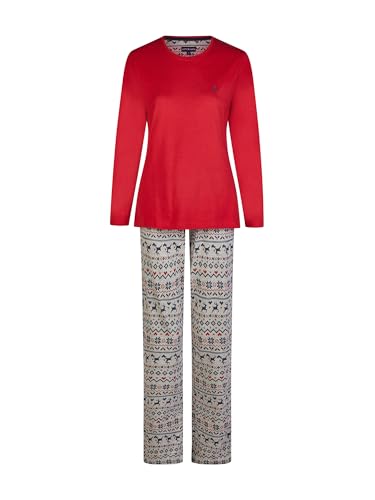 Happy Shorts Damen Pyjama Xmas - Norway Print - Größe S von Happy Shorts