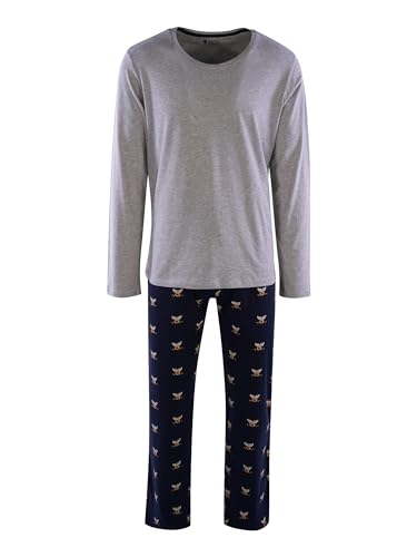 Happy Shorts Herren Pyjama Schlafanzug Cozy Christmas Weihnachten Rentier Schlafshirt Schlafhose Nachthemd Nachtwäsche Männer - Größe - L Happy Shorts Herren Pyjama Schlafanzug Cozy Christmas Weihnachten Rentier Schlafshirt Schlafhose Nachthemd Nachtwäsche Männer - Größe - L von Happy Shorts