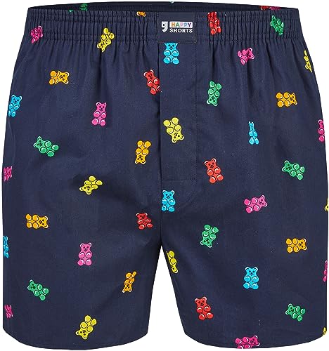 Happy Shorts Webboxer Herren Boxer Motiv Boxershorts Farbwahl, Grösse:XL, Präzise Farbe:Design 29 von Happy Shorts