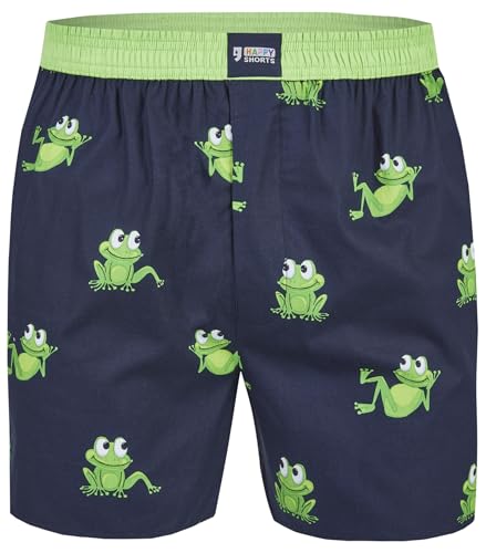 Happy Shorts X Herren Boxershorts, Boxer und Shorts mit Suspense, Farbe:Design 09, Grösse:M von Happy Shorts