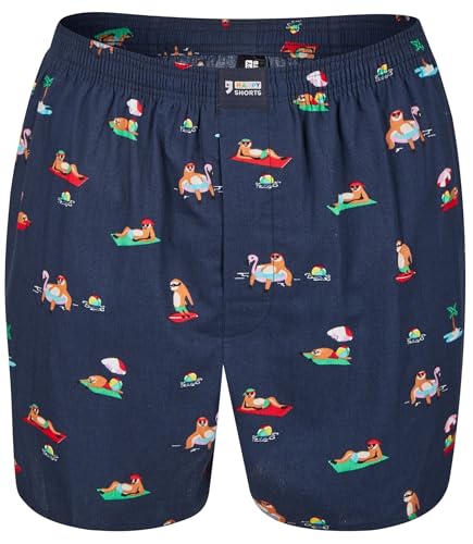 Happy Shorts X Herren Boxershorts, Boxer und Shorts mit Suspense, Farbe:Design 13, Grösse:XL von Happy Shorts