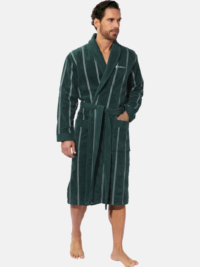 Große Größen Bademantel ARMANDI, Herren, grün, Größe: XXL, Baumwolle, Happy Size DE Men von Happy Size DE Men