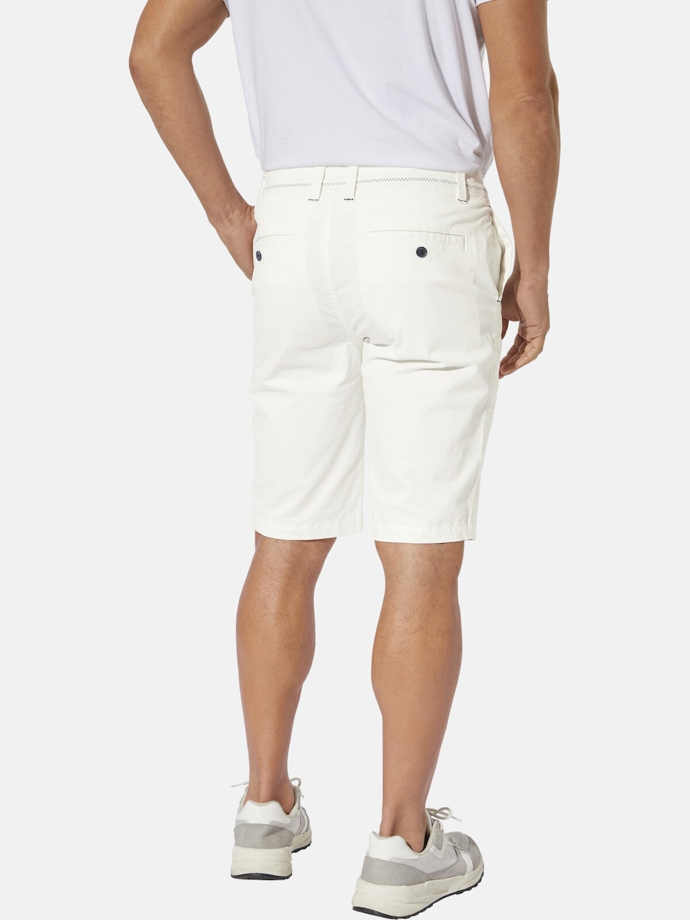 Große Größen Bermuda NORINO, Herren, weiß, Größe: 52, Baumwolle, Happy Size DE Men von Happy Size DE Men