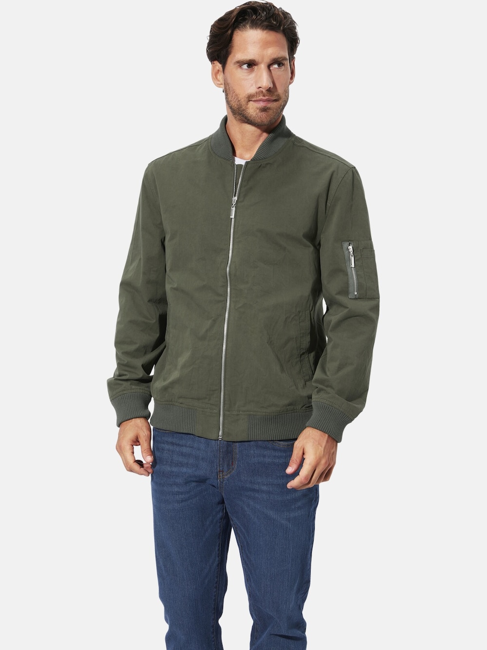 Große Größen Blouson ZAVENTO, Herren, braun, Größe: 54, Baumwolle, Happy Size DE Men von Happy Size DE Men