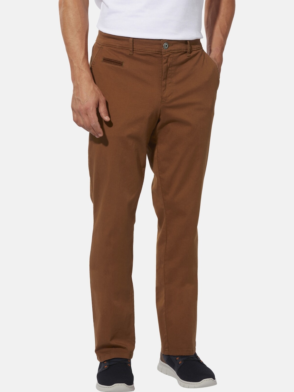 Große Größen Chino LEVANO, Herren, beige, Größe: 33, Baumwolle, Happy Size DE Men von Happy Size DE Men