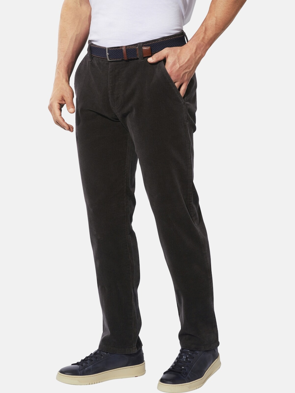 Große Größen Cordhose BABESTINI, Herren, braun, Größe: 60, Baumwolle, Happy Size DE Men von Happy Size DE Men