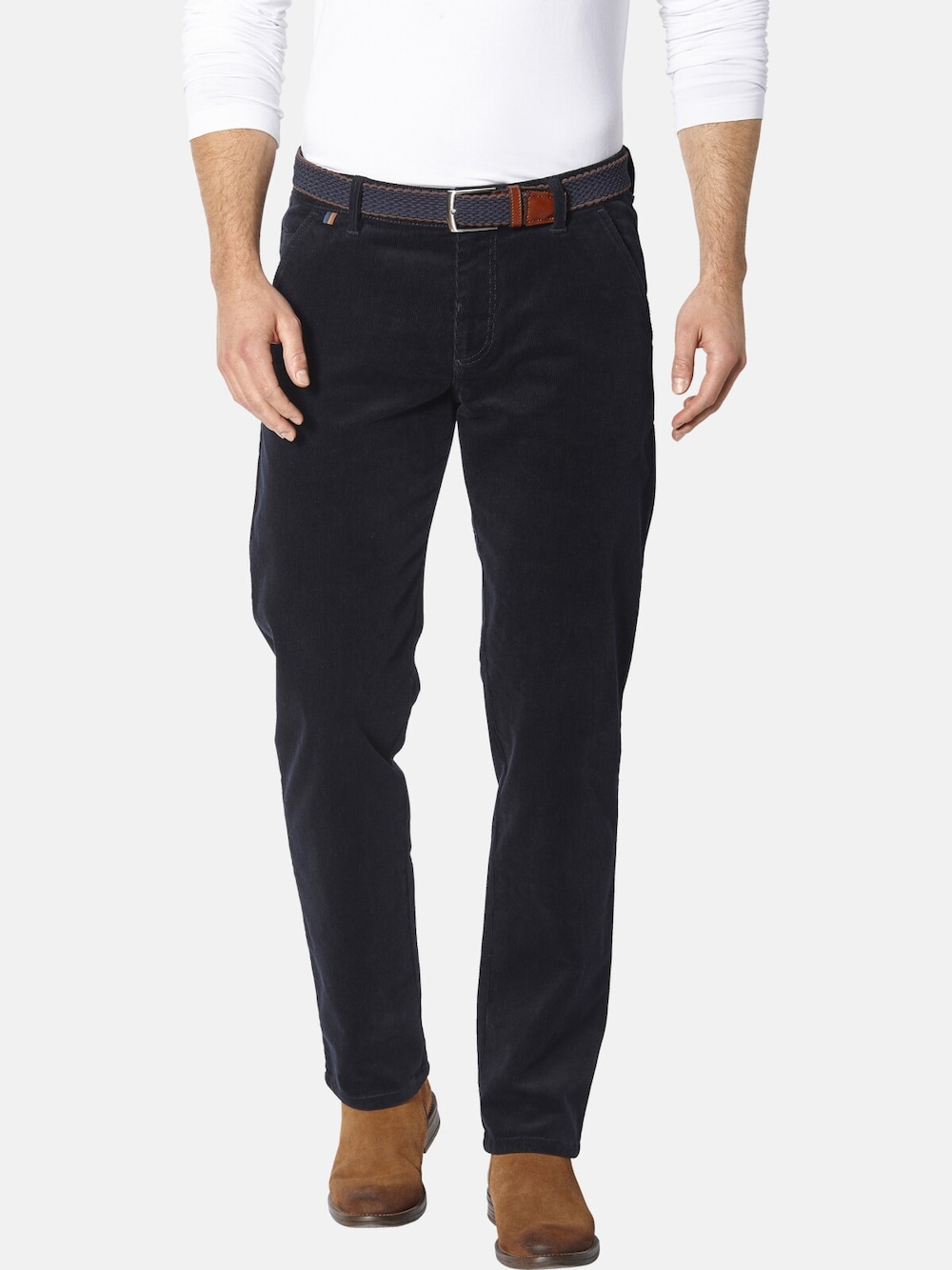 Große Größen Cordhose BABESTINI, Herren, grau, Größe: 29, Baumwolle, Happy Size DE Men von Happy Size DE Men