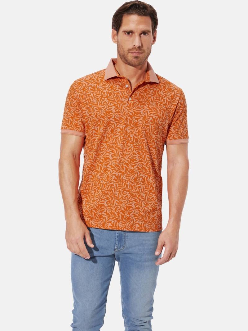 Große Größen Doppelpack Poloshirt FALDIN, Herren, orange, Größe: L, Baumwolle/Polyester, Happy Size DE Men von Happy Size DE Men