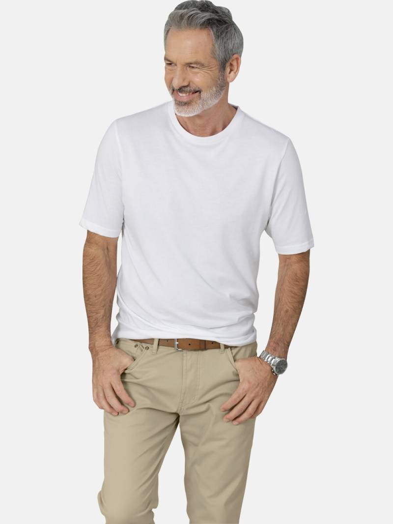 Große Größen Doppelpack T-Shirt BELLAVONTO, Herren, weiß, Größe: XL, Baumwolle, Happy Size DE Men von Happy Size DE Men