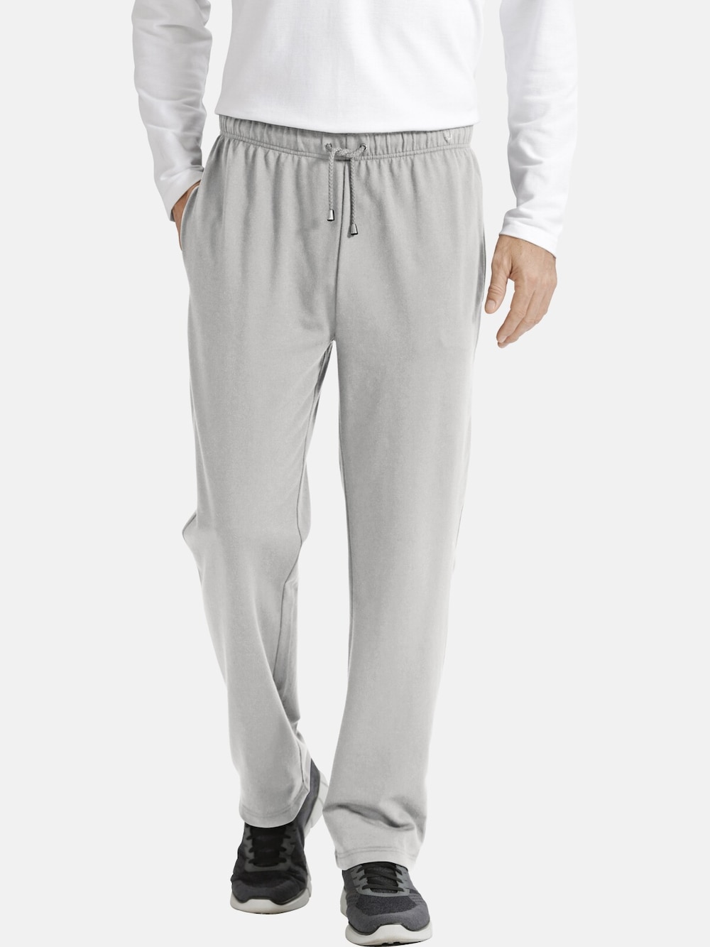 Große Größen Freizeithose ROMANZETTI, Herren, schwarz, Größe: XXL, Baumwolle/Polyester, Happy Size DE Men von Happy Size DE Men