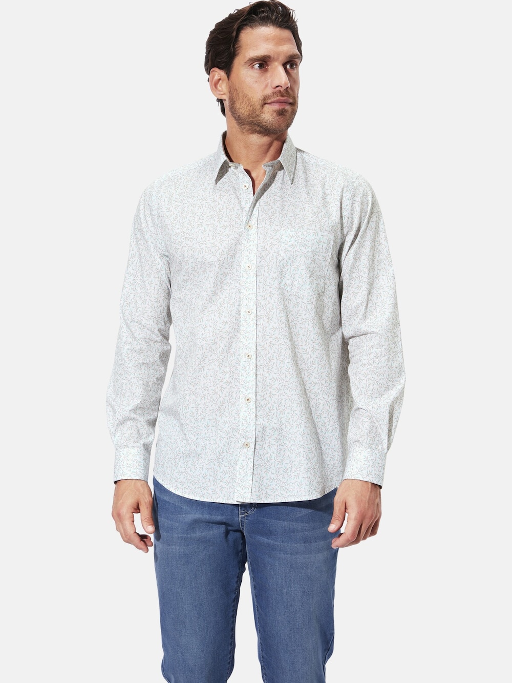 Große Größen Hemd HALDIR, Herren, braun, Größe: XL, Baumwolle, Happy Size DE Men von Happy Size DE Men