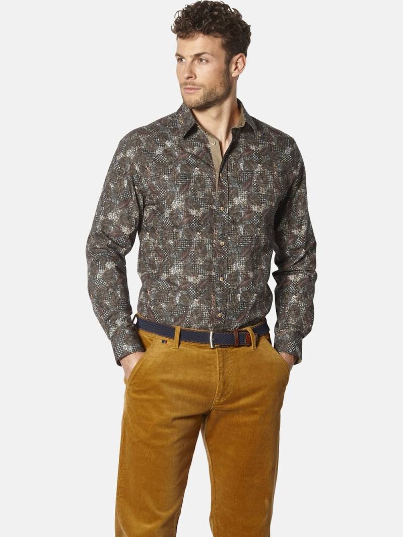 Große Größen Hemd SALVATOLLI, Herren, braun, Größe: XL, Baumwolle, Happy Size DE Men von Happy Size DE Men