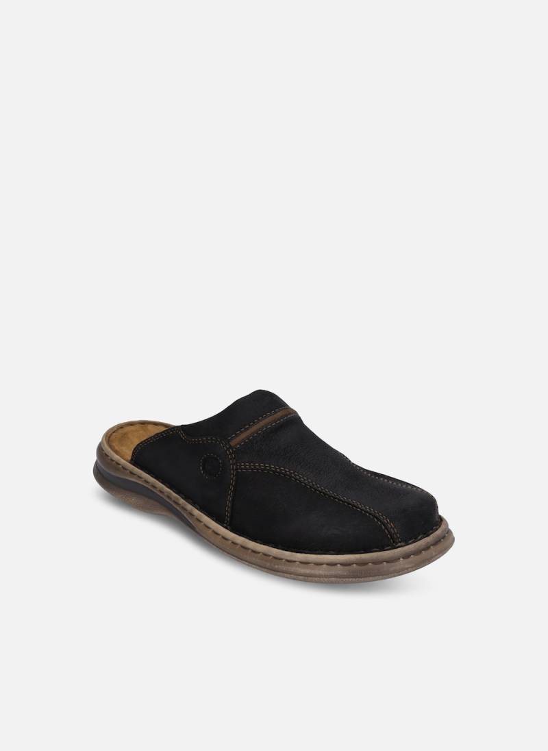 Große Größen Herren Clog Klaus, Herren, schwarz, Größe: 44, Leder, Happy Size DE Men von JOSEF SEIBEL