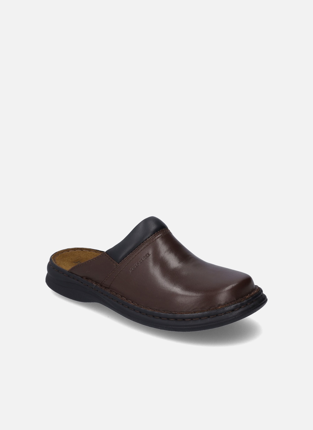 Große Größen Herren Clog Max, Herren, braun, Größe: 49, Sonstige/Leder, Happy Size DE Men von JOSEF SEIBEL