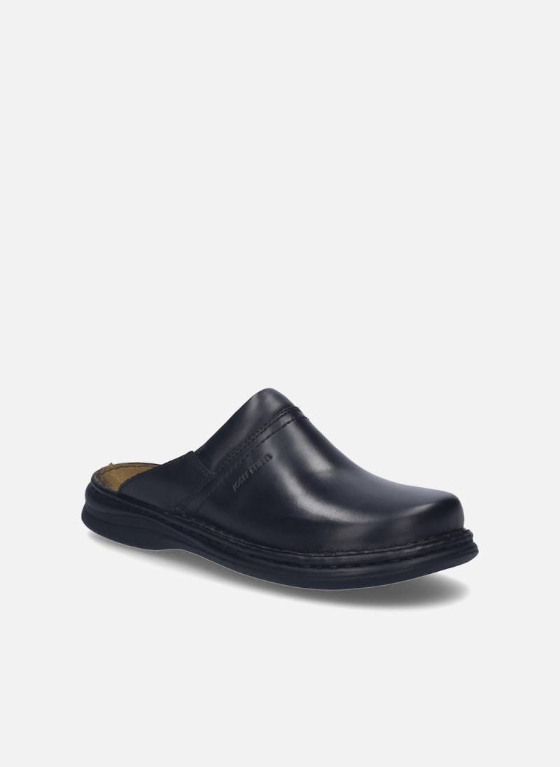 Große Größen Herren Clog Max, Herren, schwarz, Größe: 49, Sonstige/Leder, Happy Size DE Men von JOSEF SEIBEL