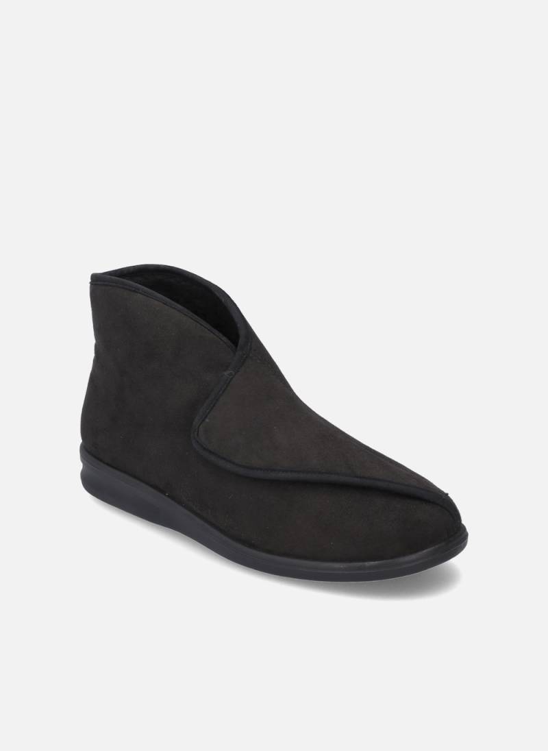 Große Größen Herren Hausschuh Belfort 89, Herren, schwarz, Größe: 45, Sonstige/Leder, Happy Size DE Men von WESTLAND