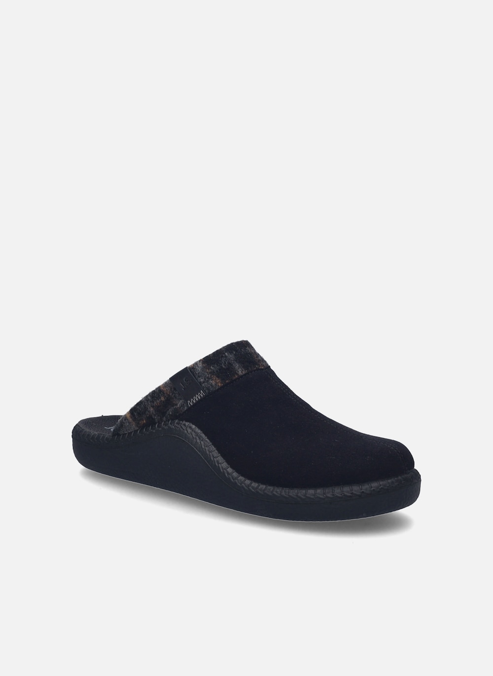 Große Größen Herren Hausschuh Monaco H 14, Herren, schwarz, Größe: 44, Sonstige, Happy Size DE Men von JOSEF SEIBEL