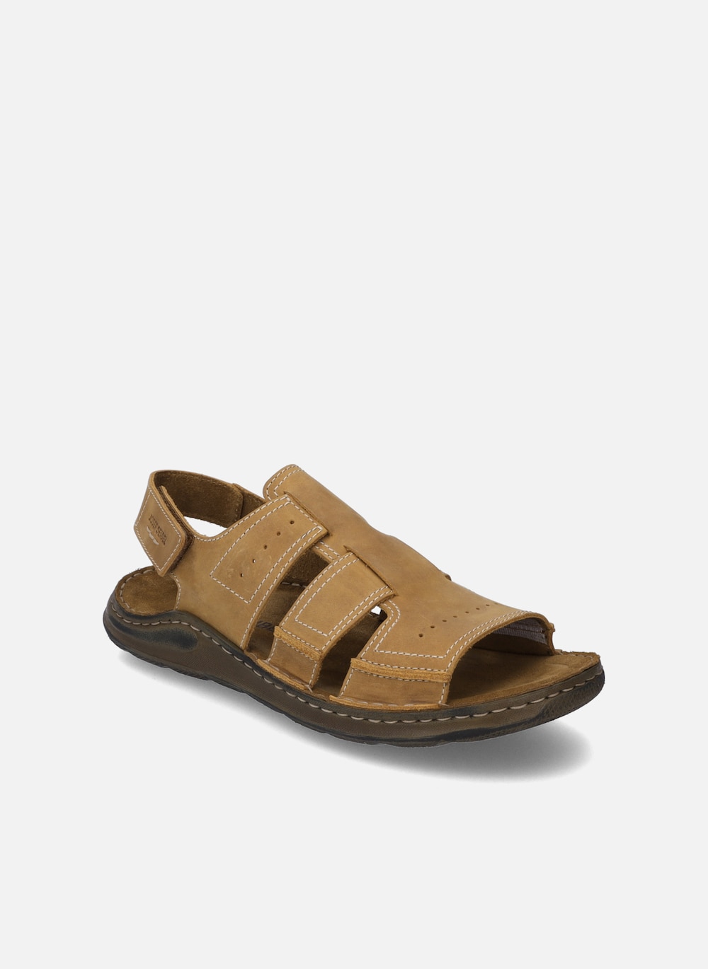 Große Größen Herren Sandale Maverick 13, Herren, braun, Größe: 46, Leder, Happy Size DE Men von JOSEF SEIBEL