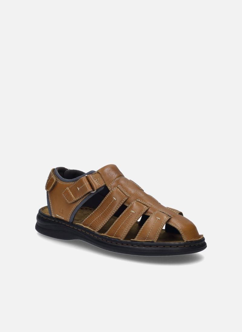 Große Größen Herren Sandale Max 92, Herren, braun, Größe: 40, Sonstige/Leder, Happy Size DE Men von JOSEF SEIBEL