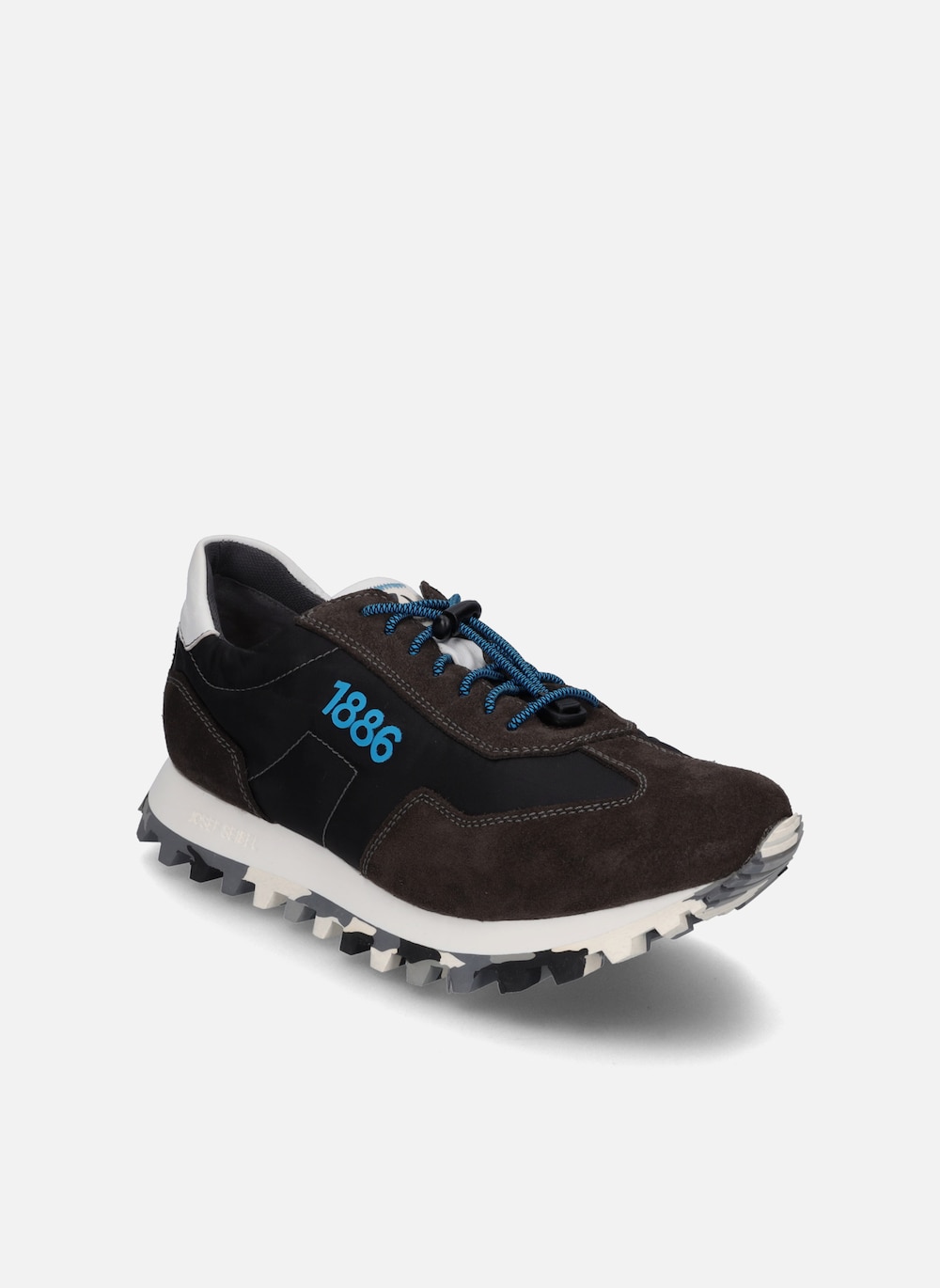 Große Größen Herren Sneaker Clyde 01, Herren, grau, Größe: 45, Happy Size DE Men von JOSEF SEIBEL