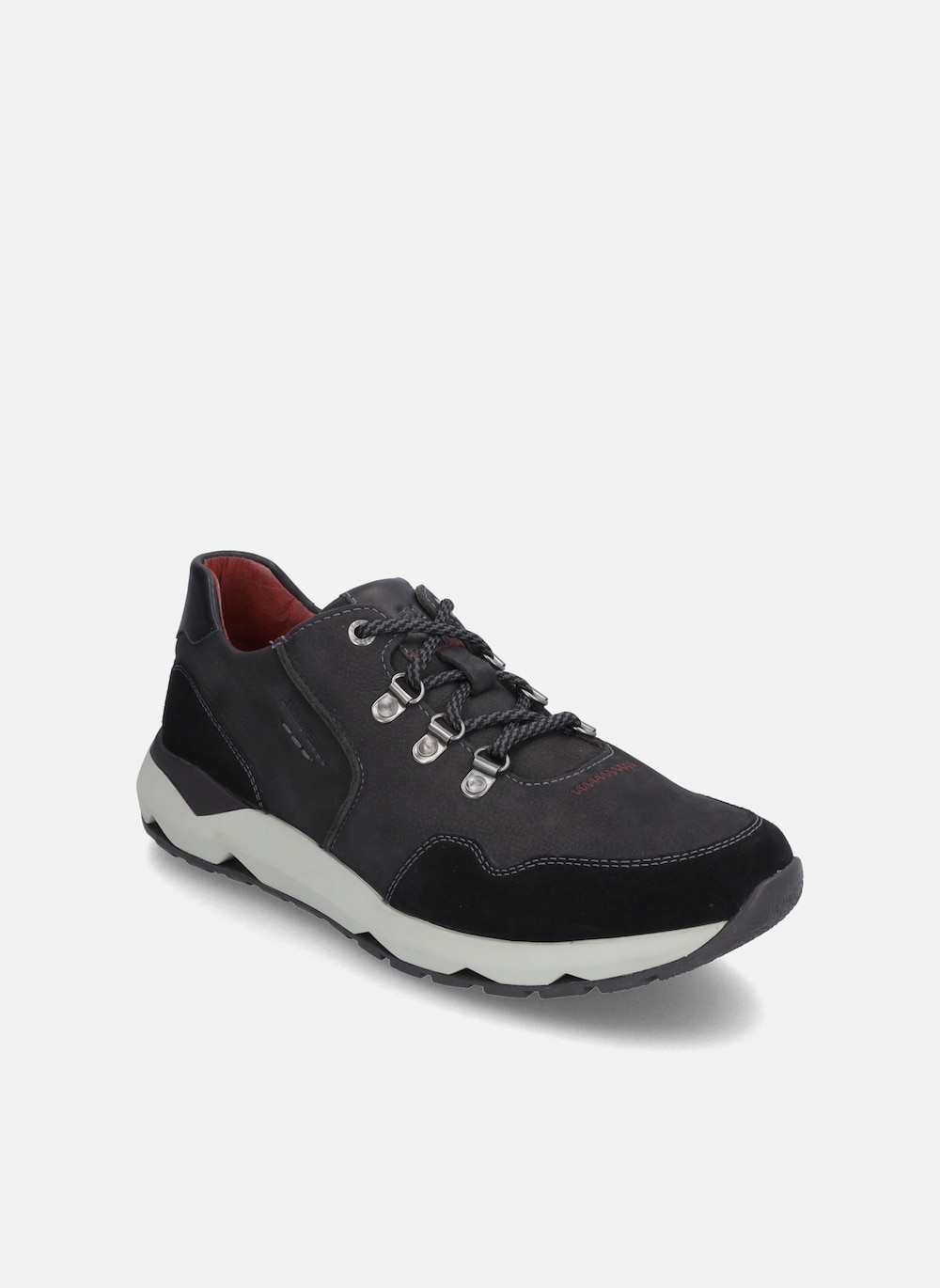 Große Größen Herren Sneaker Jeremiah 06, Herren, schwarz, Größe: 40, Sonstige/Leder, Happy Size DE Men von JOSEF SEIBEL