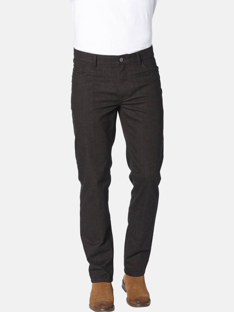 Große Größen Hose AGODESSI, Herren, braun, Größe: 30, Baumwolle/Polyester/Viskose, Happy Size DE Men von Happy Size DE Men