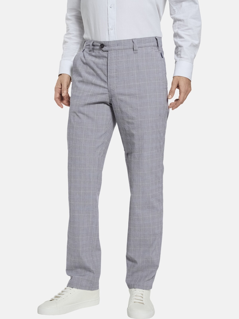 Große Größen Hose BENZIATO, Herren, grau, Größe: 30, Baumwolle, Happy Size DE Men von Happy Size DE Men