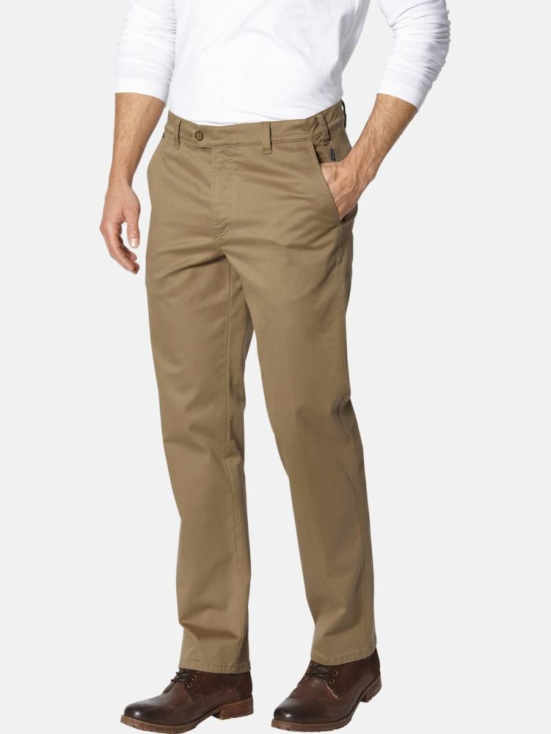 Große Größen Hose DANOTOSSI, Herren, braun, Größe: 58, Baumwolle, Happy Size DE Men von Happy Size DE Men