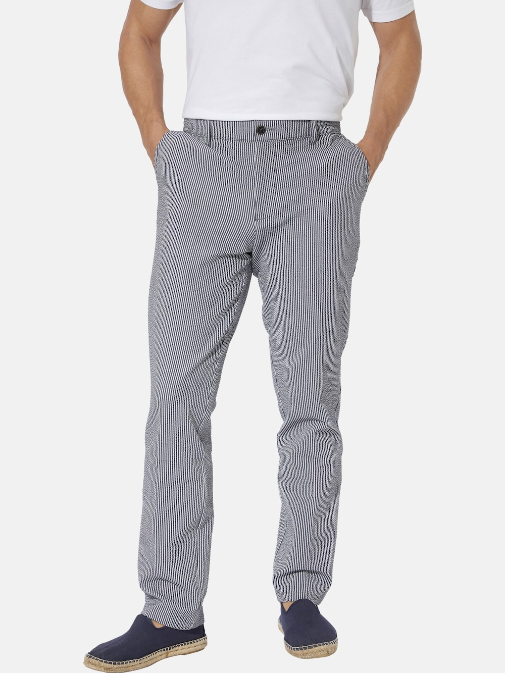 Große Größen Hose HERIN, Herren, grau, Größe: 56, Baumwolle/Synthetische Fasern, Happy Size DE Men von Happy Size DE Men