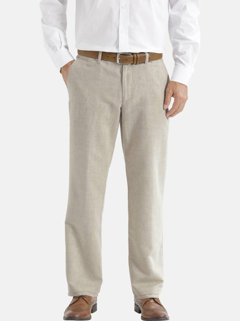 Große Größen Hose VERANETTO, Herren, weiß, Größe: 60, Baumwolle/Leinen, Happy Size DE Men von Happy Size DE Men