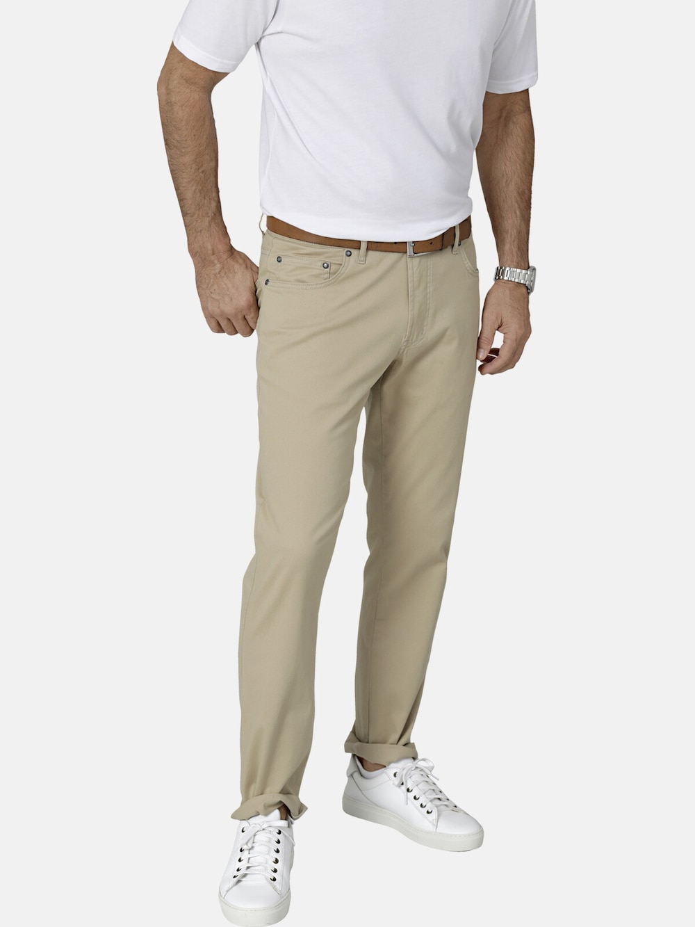 Große Größen Hose VESTASTIL, Herren, braun, Größe: 56, Baumwolle, Happy Size DE Men von Happy Size DE Men