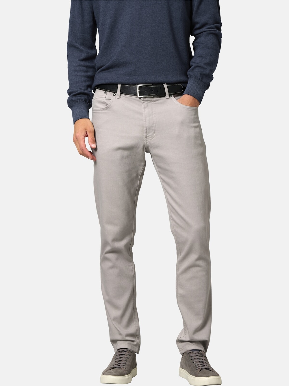 Große Größen Hose VESTORINO, Herren, weiß, Größe: 52, Baumwolle, Happy Size DE Men von Happy Size DE Men